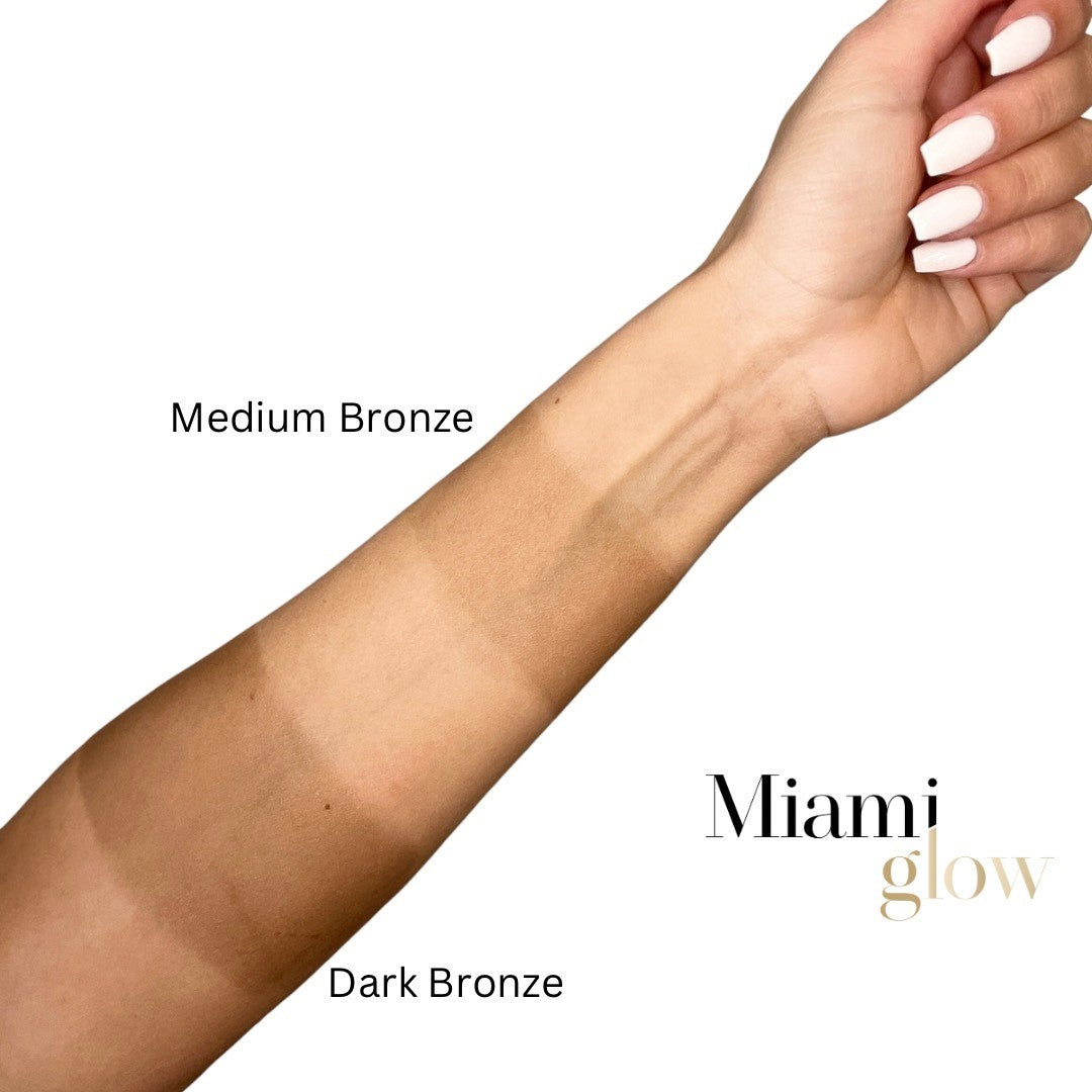 Miami Glow Express Medium Bronze Foam - Fast-drying foam for a deep and natural-looking tan